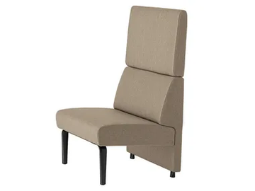 AMBIT 1041 - Fabric bench seating with back by Et al. - view 2